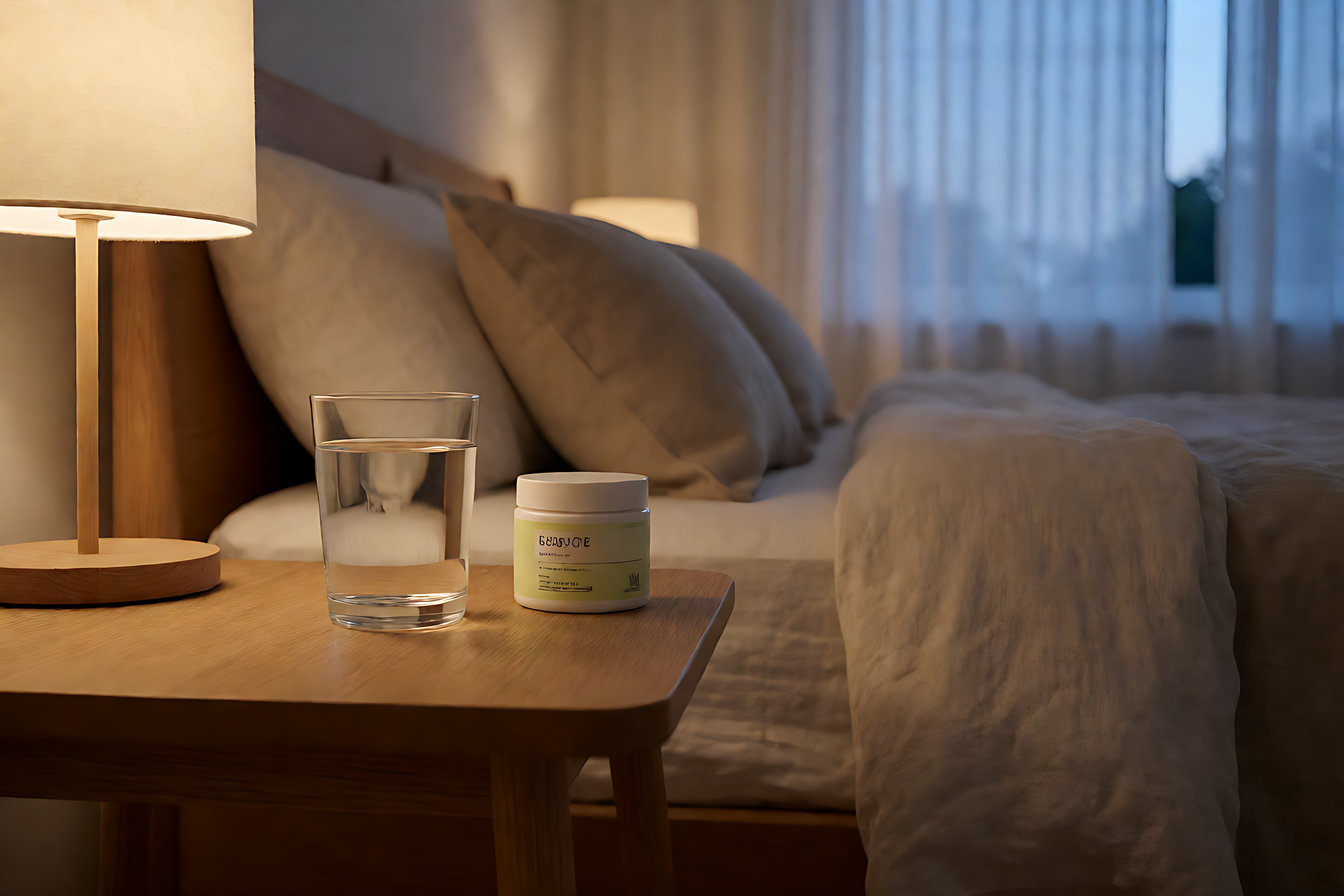 Evening wind-down — quick-dissolve ritual