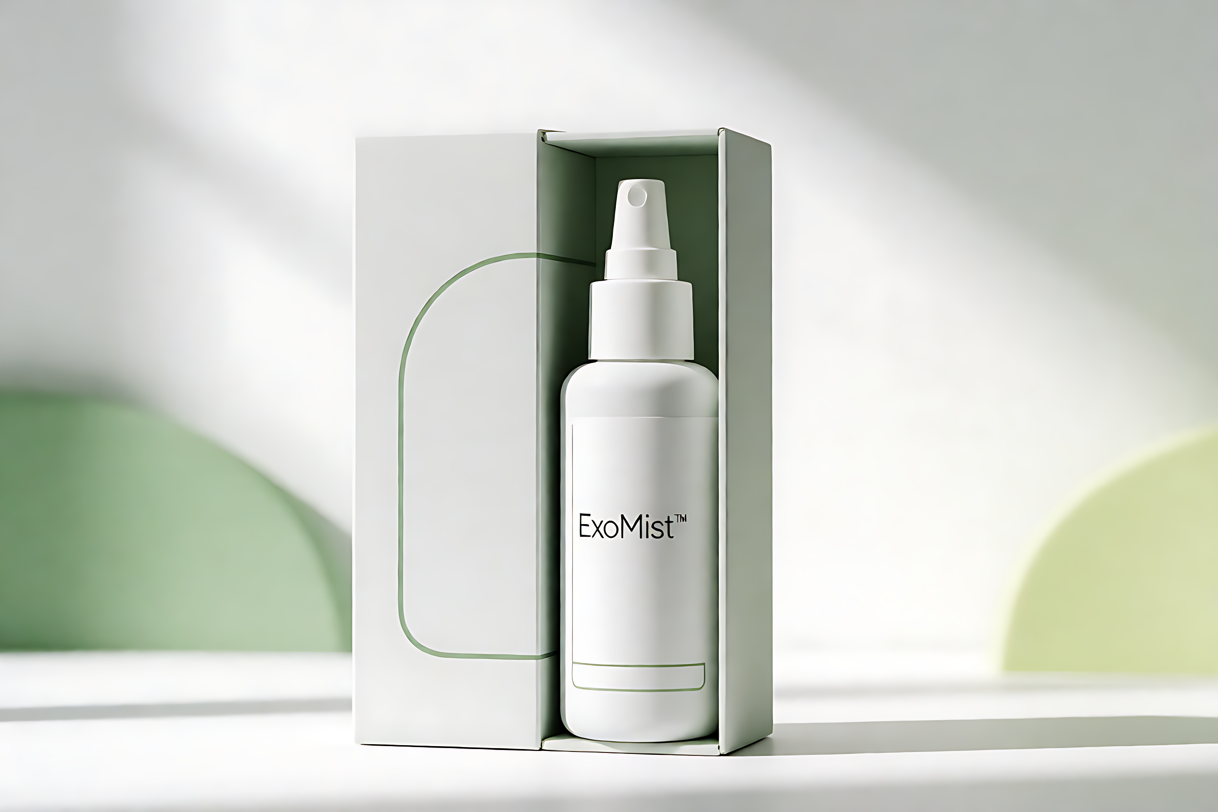 Eye-area fine mist pack shot